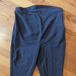 Grey maternity leggings